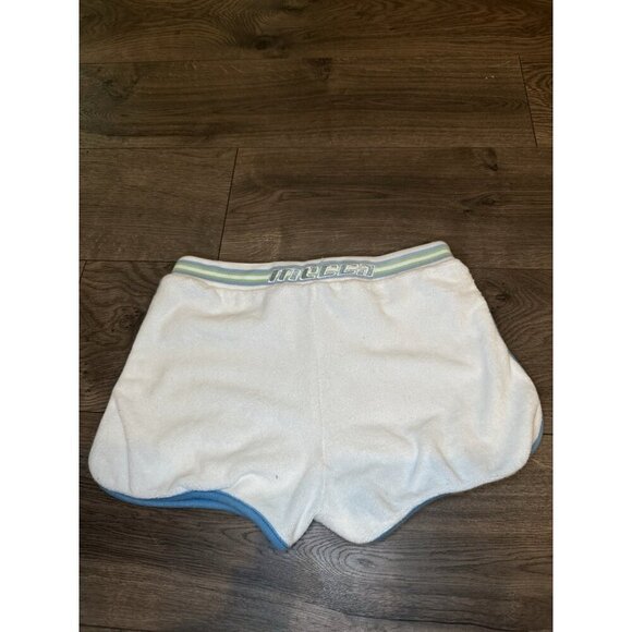 MECCA Y2K Gym Shorts Girls Women’s Sz Large/ 14 Cotton Blend - Picture 3 of 8